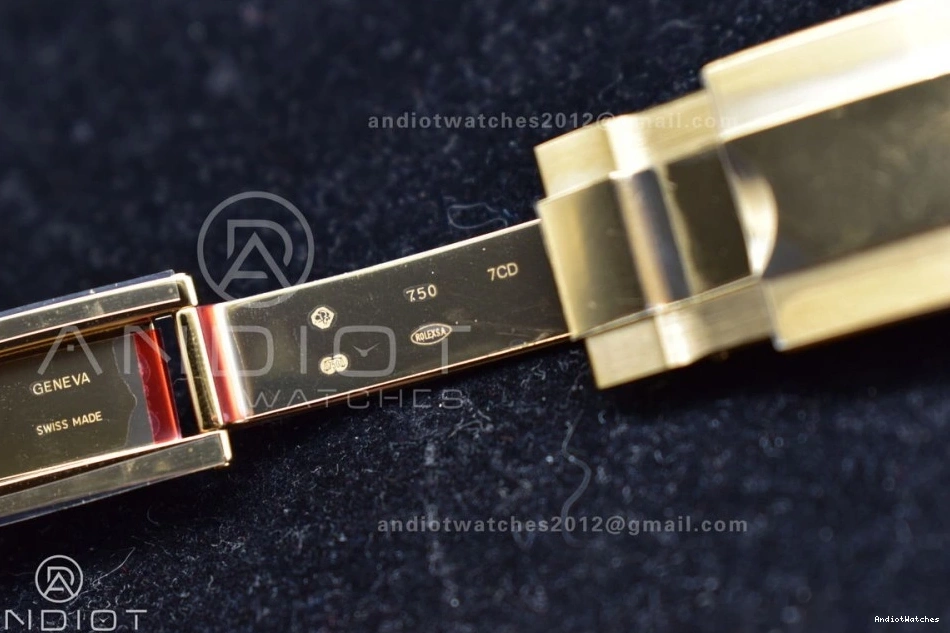 Durable YG V 116505 Dial Clean 399 on Markers 1:1 Edition YG Best SA4130 Black Daytona Bracelet 1115